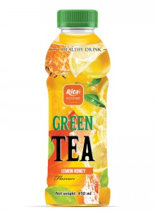 Supplier Green Tea Drink With Lemon Honey Flavor