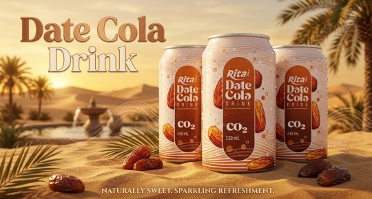Date Cola Drink in can Rita