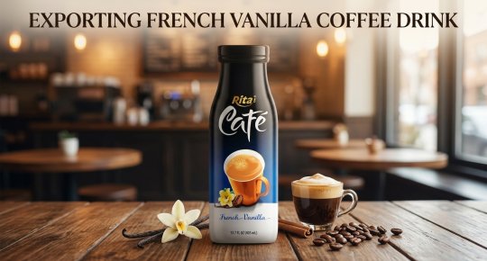 Rita French Vanilla Coffee Drink 405ml Glass Bottle