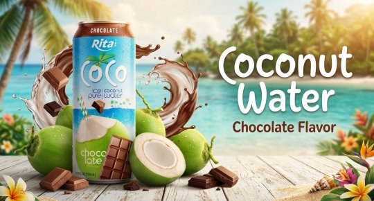 Coconut Water With Chocolate Flavour 500ml Can