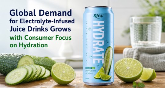 Global Demand for Electrolyte-Infused Juice Drinks Grows with Consumer Focus on Hydration