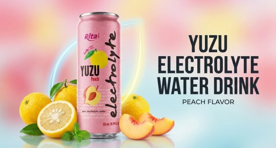 Yuzu Peach Electrolyte Water Drink Sees Global Export Momentum