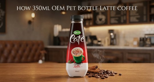 350ml OEM Pet Bottle Latte Coffee