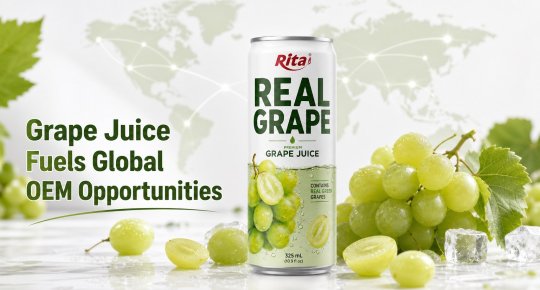 Premium Grape Juice Drives Fresh Opportunities in Global OEM Beverage Trade