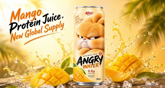 Sparkling Mango Juice With Protein Rides New Global Supply Chains