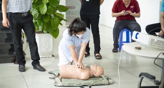 First Aid Training Session at Rita Company