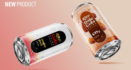 Date Cola Drink in can Rita