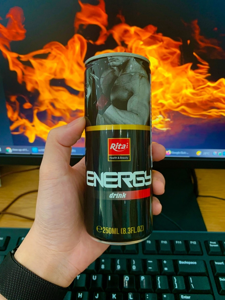 Energy drink 250ml can