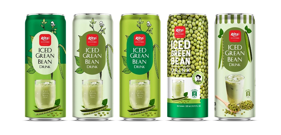 iced green bean drink
