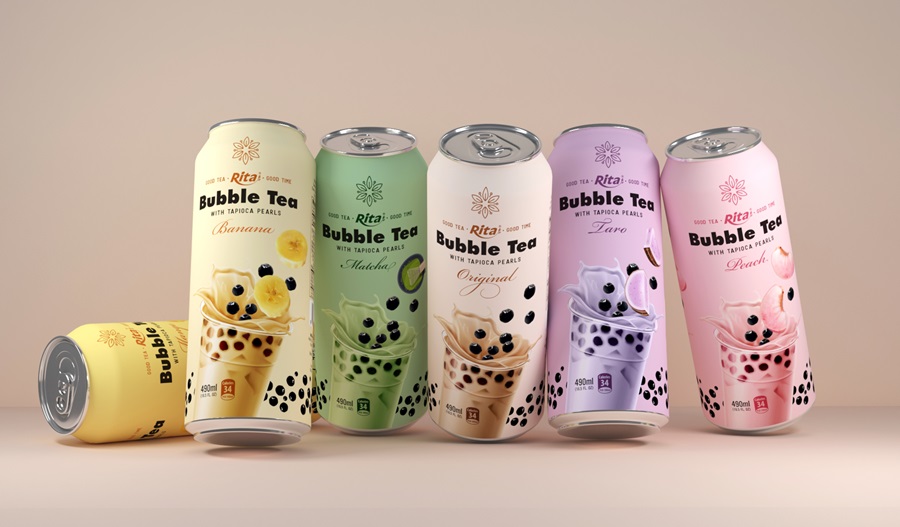 Bubble tea 490ml can