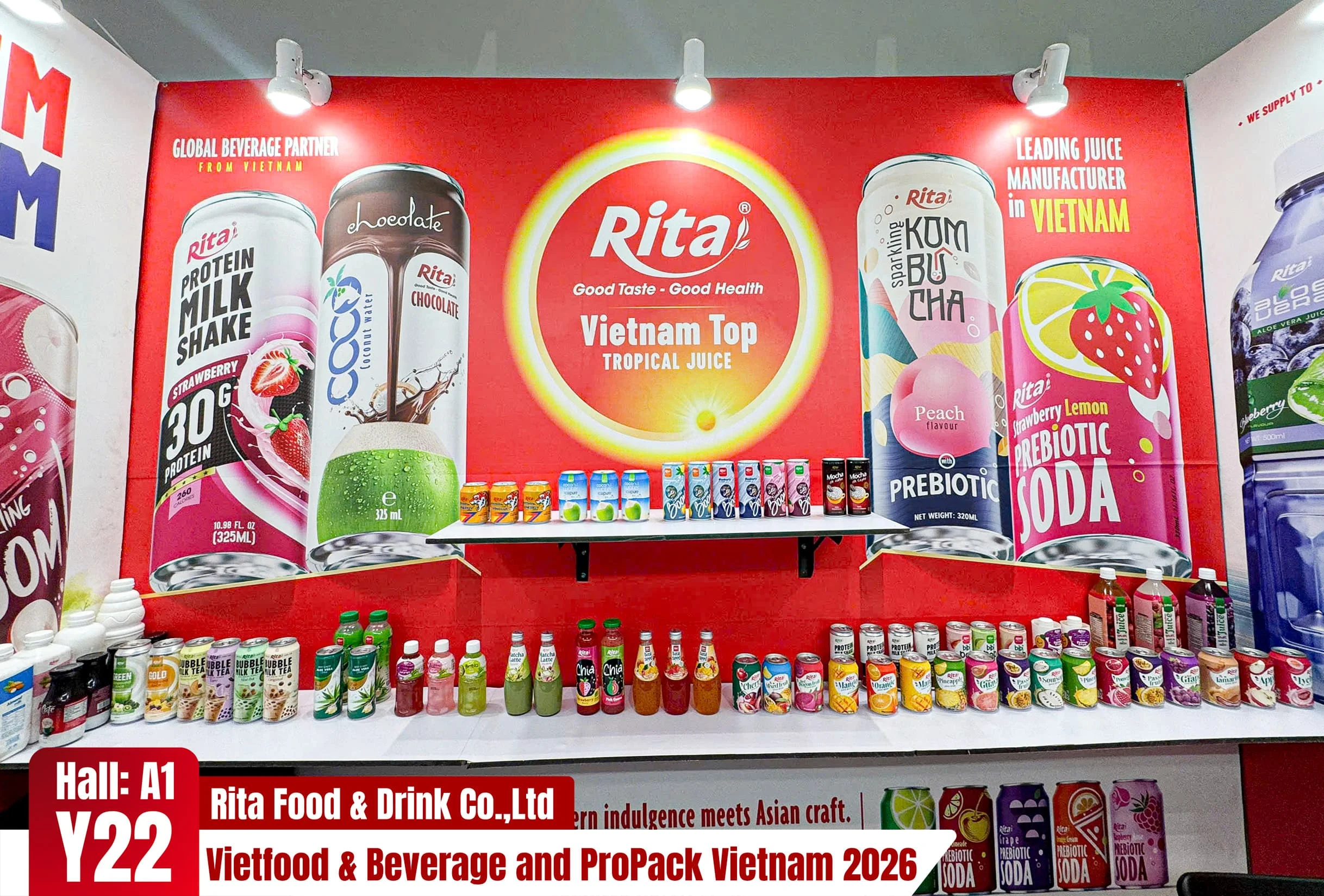 Rita Beverage at Vietfood 2026