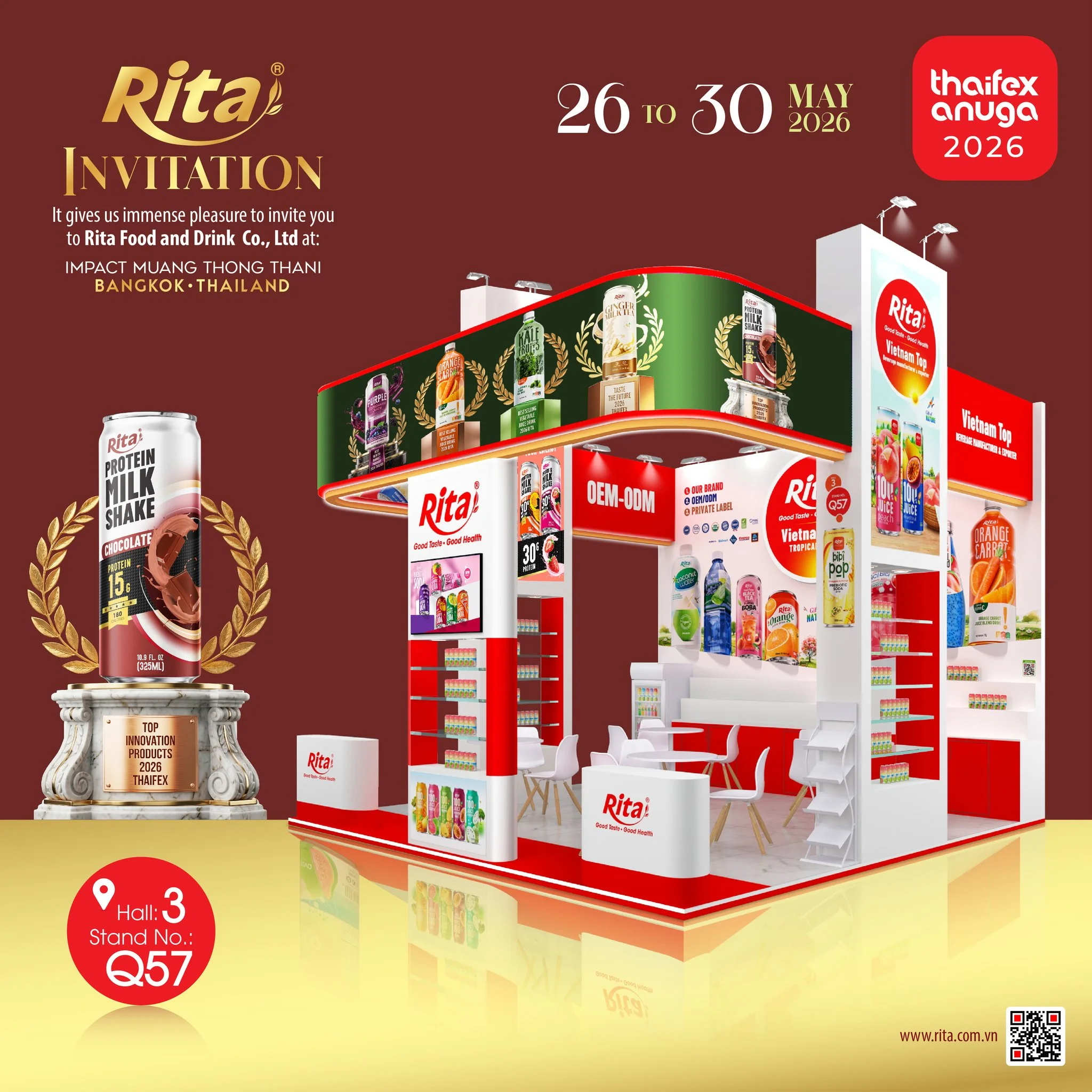 Rita at Thaifex 2026