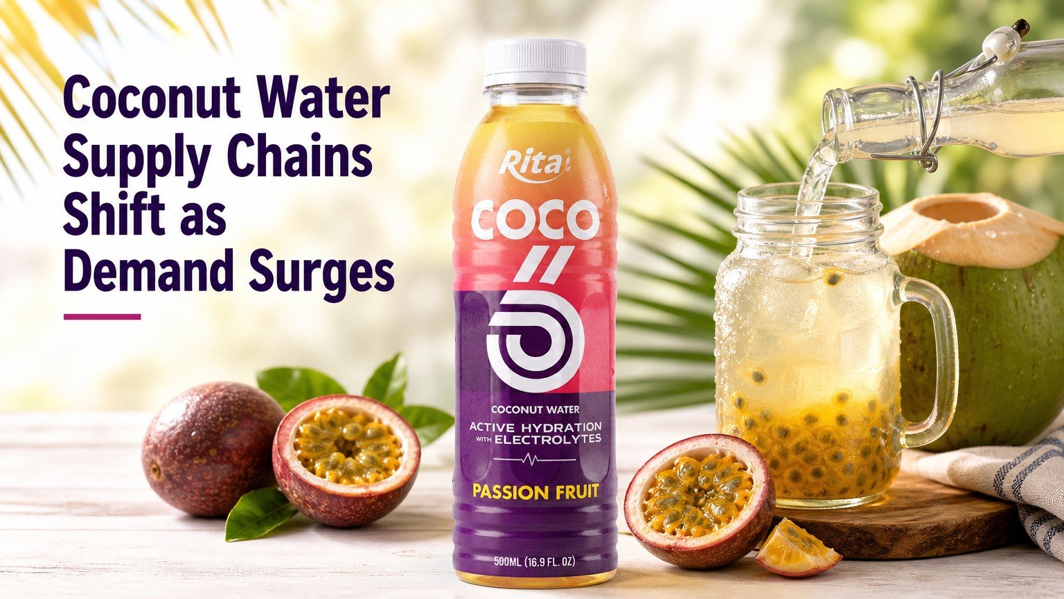 Coconut Water Supply Chains Shift as Demand for Electrolyte-Enhanced Beverages Surges