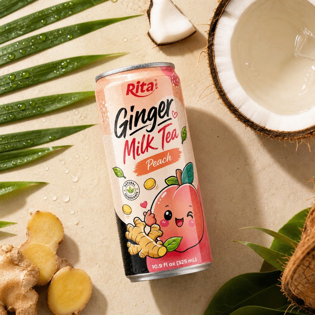 Flavor Fusion Innovation – How Ginger Peach Milk Tea Reshapes RTD Markets - Image 3