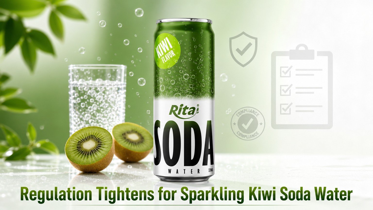Regulation Tightens as Sparkling Kiwi Soda Water Gains Global Ground