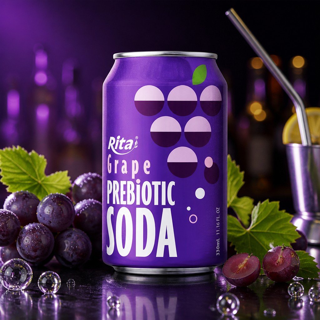 RITA Grape Prebiotic Soda Attracts Global OEM Buyers - Image 2