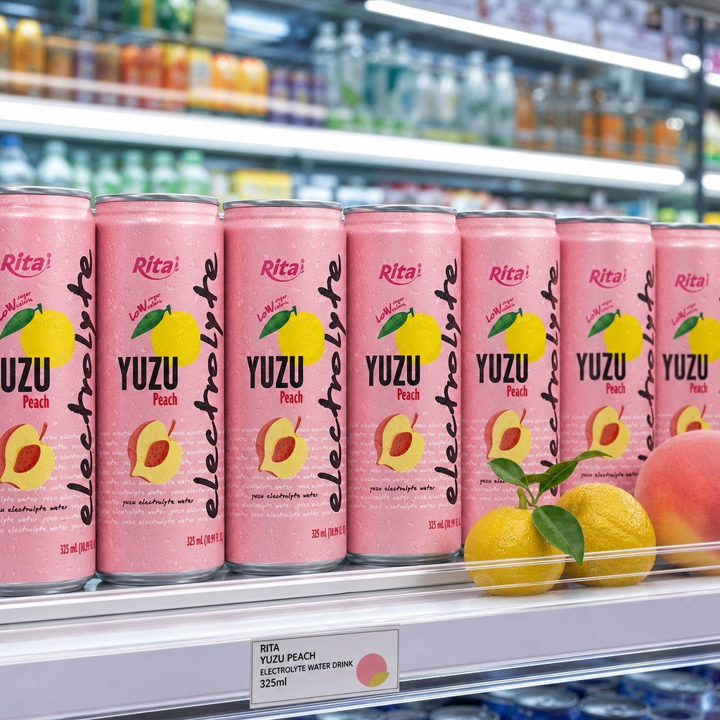 Yuzu Peach Electrolyte Water Rides Low-Sugar Beverage Wave - Image 1