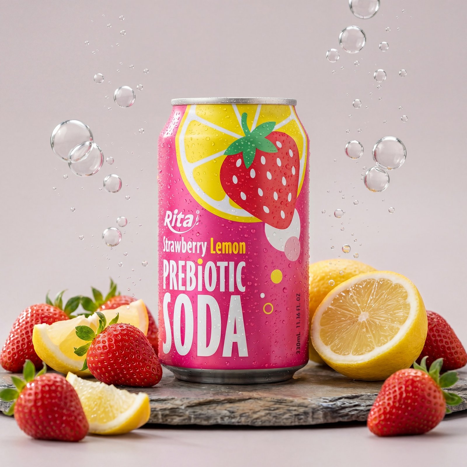 Rita Popping Boba Apple Flavor 320ml