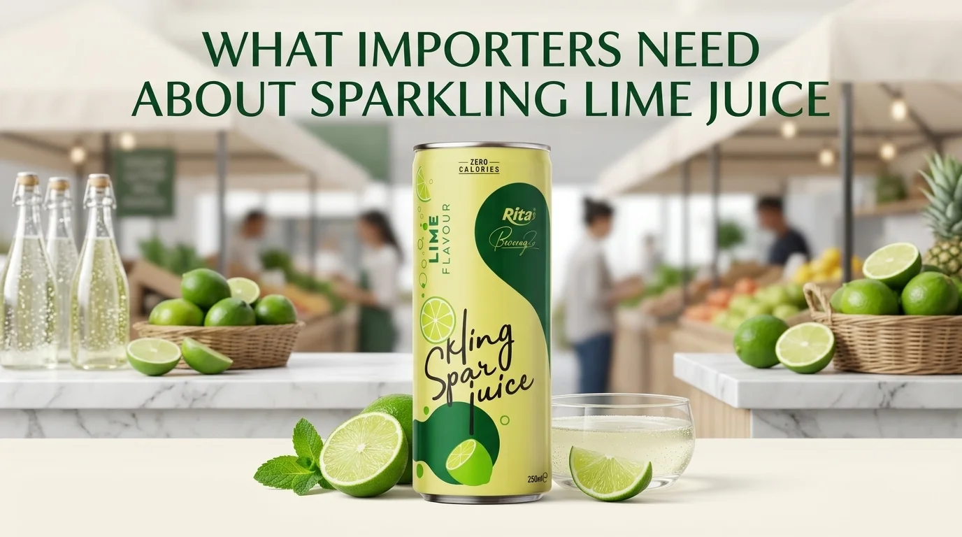 Sparkling Lime Juice Drink