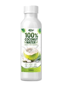 100% Pure Young Coconut Water 330ml PET Bottle Wholesale 100% Pure Young Coconut Water 330ml PET Bottle Wholesale