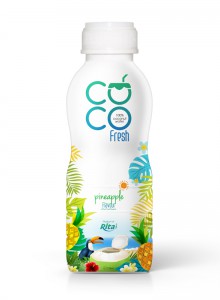 Coconut water fresh with pineapple