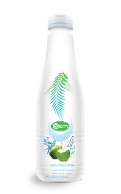 1250ml OEM PP bottle Coconut Water