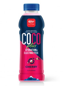 15.2 fl oz Pet Bottle Cherry Coconut water  plus Hydration electrolytes