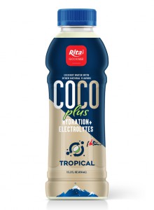15.2 fl oz Pet Bottle tropical fruit Coconut water  plus Hydration electrolytes