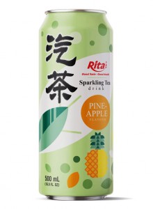 Wholesale Price Bulk 16.9 Fl Oz Can Sparkling Tea Drink Mix Pineapple Flavor