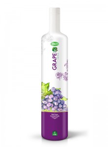 1L OEM Glass bottle Grape Juice