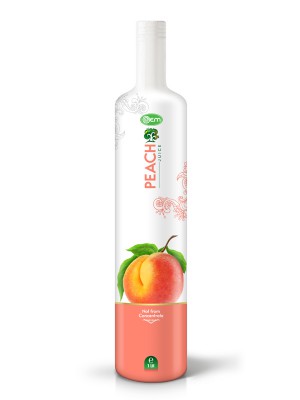 1L OEM Glass bottle Peach Juice