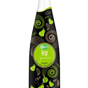 1L OEM Glass bottle Pear Juice