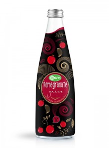 1L OEM Glass bottle Pomegranate Juice