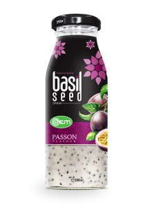 200ml OEM Basil Seed Passon Flavor