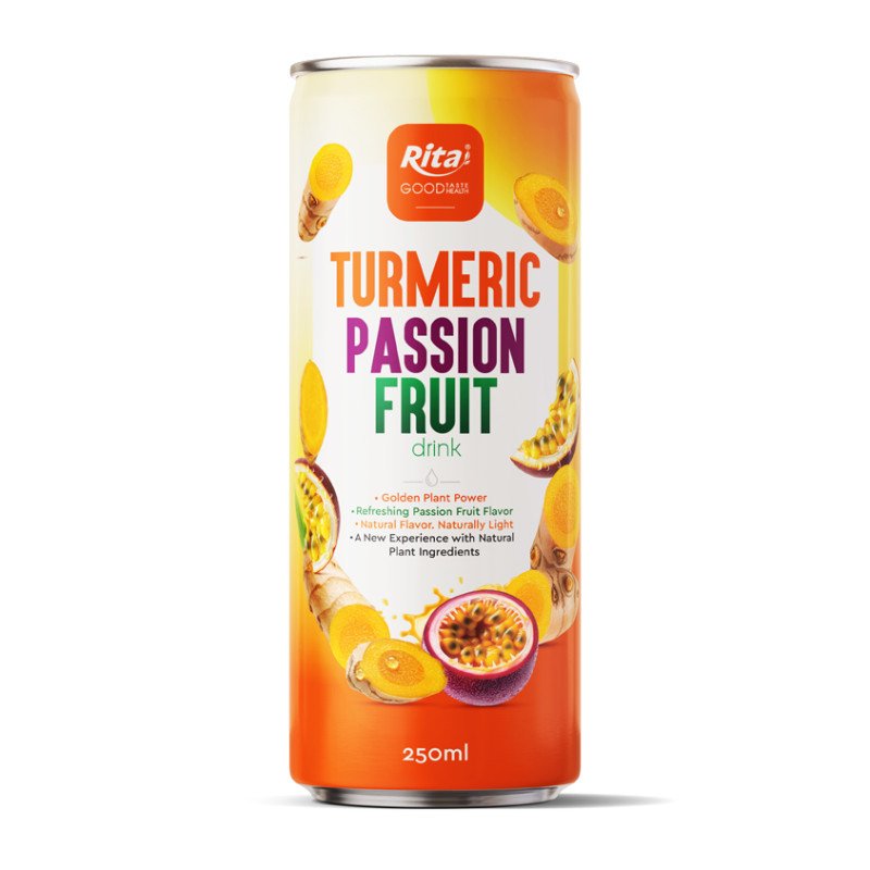 250ml-turmeric-passion-fruit-drink-slim-can-oem-beverage-787