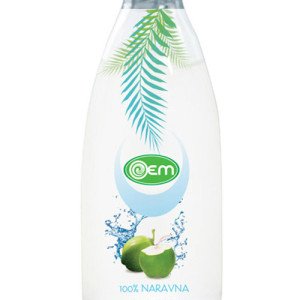 250ml Glass bottle OEM Pure Coconut Water