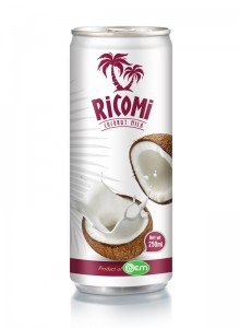 250ml OEM Canned Coconut Milk