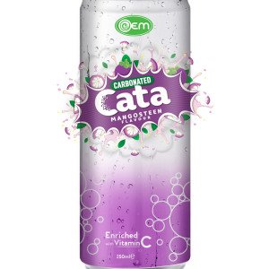 250ml OEM Carbonated Mangosteen Flavor Drink