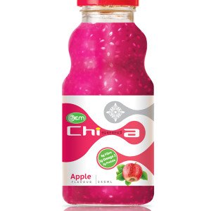 250ml OEM Chia Seed Apple Flavor