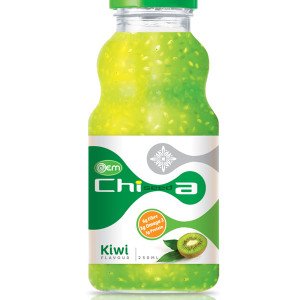 250ml OEM Chia Seed Kiwi Flavor