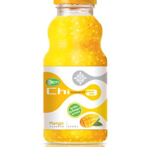 250ml OEM Chia Seed Mango Flavor