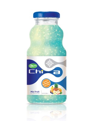 250ml OEM Chia Seed Mix Fruit Flavor