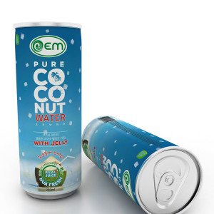 250ml OEM Coconut Water with Jelly