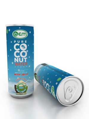 250ml OEM Coconut Water with Jelly