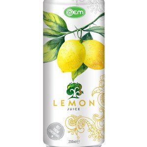 250ml OEM Lemon Juice Drink