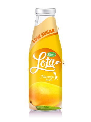 250ml OEM Low Sugar Mango Juice
