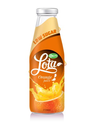 250ml OEM Low Sugar Orange Juice