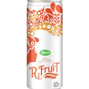 250ml OEM Orange Fruit Juice