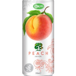 250ml OEM Peach Juice Drink