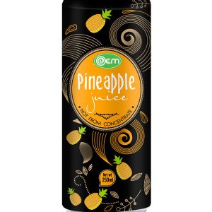 250ml OEM Pineapple Juice